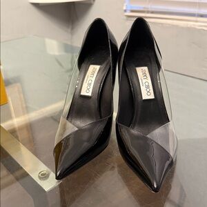 Jimmy Choo Glossy Black Heels